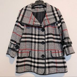 For Cynthia lined wool blend coat - women’s Size S